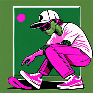 invisible_tangerine_assassinated_spider_man_goblin_wearing_a_backwards_baseball_cap_in_the_style_of_the_green_goblin_goblin_driving_flag_pink_skateboard_kickflip_starbucks_goblin_4182774215_1_of_2