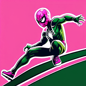 invisible_tangerine_spider_man_goblin_in_the_style_of_the_green_goblin_goblin_driving_flag_pink_skateboard_kickflip_starbucks_goblin_macchiato_in_the_style_of_a_renaissance_paint_1088051584_1_of_2