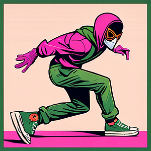 invisible_tangerine_assassinated_spider_man_goblin_wearing_a_backwards_baseball_cap_in_the_style_of_the_green_goblin_goblin_driving_flag_pink_skateboard_kickflip_starbucks_goblin_2524512787_2_of_2